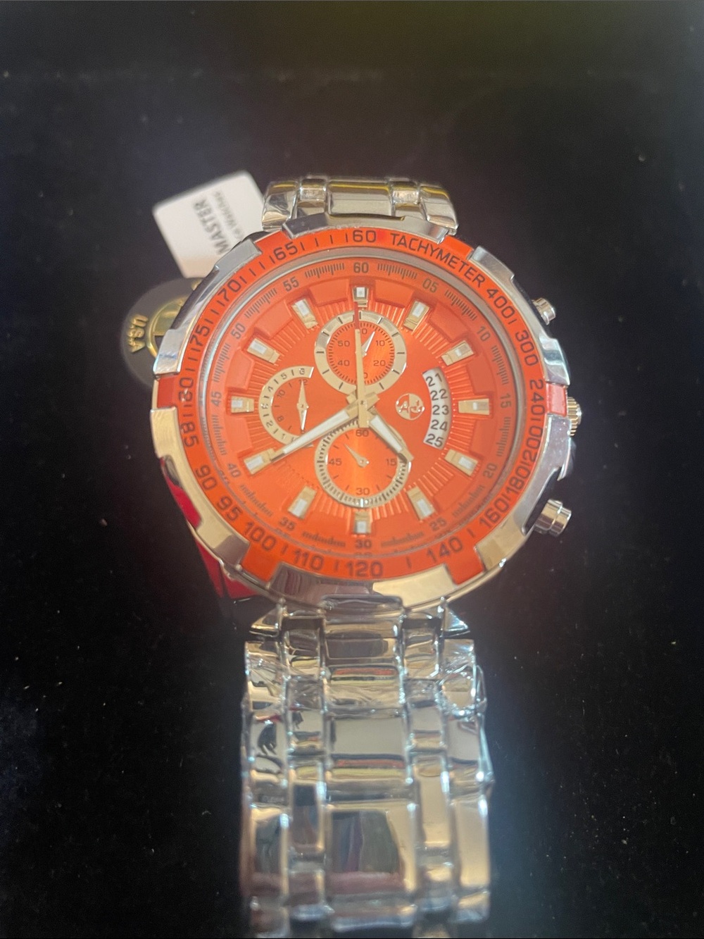 Large size Orange Watch